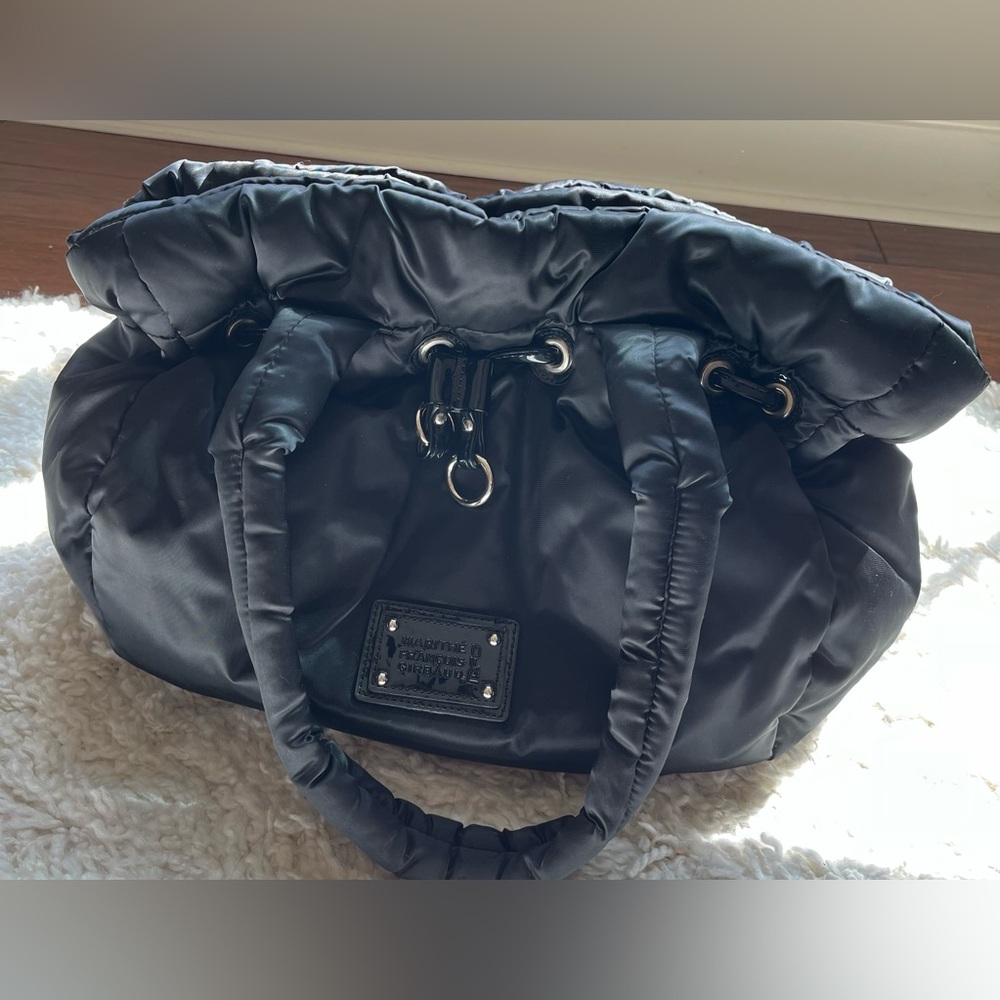 Marithe Francois Girbaud Black Puffer Tote